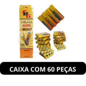 BATERIA PILHA COMUM AA 1,5V FBG