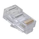 CONECTOR MOD RJ45 - PACOTE C/ 100 PEÇAS