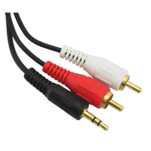 CABO RCA 2+P2 ST GOLD-1.80M