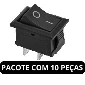 CHAVE GANG LIGA/DESL 15A/125V-10A/250V 2 TERM