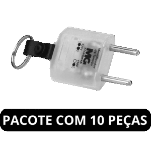 PLUG IDENTIFICADOR TENSÃO CHAVEIRO