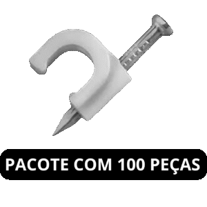 PREGUINHO AÇO RG 06 - BRANCO