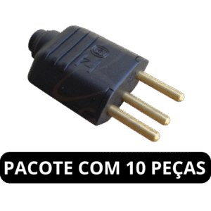 PLUG LUZ MACHO 2P+T 10A