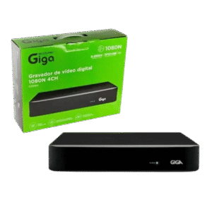 DVR GRAVADOR HD LITE 1080N 4 CANAIS GIGA