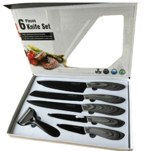 KIT CHURRASCO 6 PEÇAS