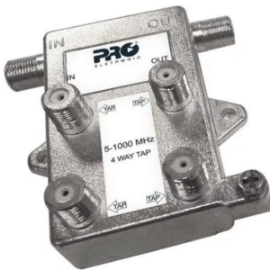 TOMADA COLETIVA PROELETRONIC TAP 1:4 5-1000MHZ 12DB