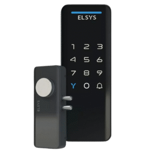 FECHADURA DE SOBREPOR VERTICAL ESF-DS 1100V PRETA ELSYS