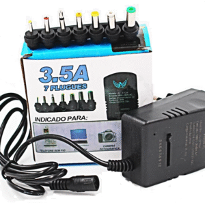 FONTE BIVOLT UNIVERSAL SAÍDA DC 3-4-5-6-7-9-12V 3,5A